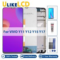 จอ LCD คุณภาพสูงสำหรับ Vivo Y3 Y11 2019 (1906) Y12 Y15 Y17เปลี่ยนดิจิไทเซอร์จอแสดงผล LCD หน้าจอสัมผัส100% ผ่านการทดสอบอย่างดีไม่มีพิกเซลที่ตายด้วยเครื่องมือซ่อม