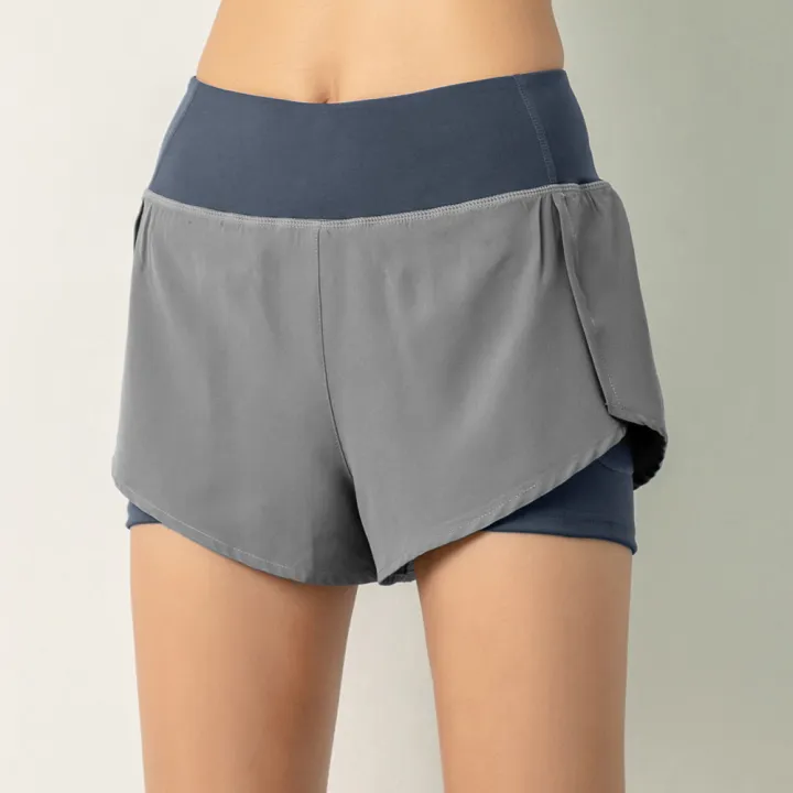 women's shorts with compression liner