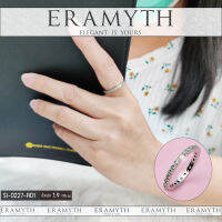 Eramyth J.(เอรามิท) แหวน เงินแท้  SI-0227-R01 งานฝังเพชรสวิลCZ สินค้ามาตรฐานส่งออก