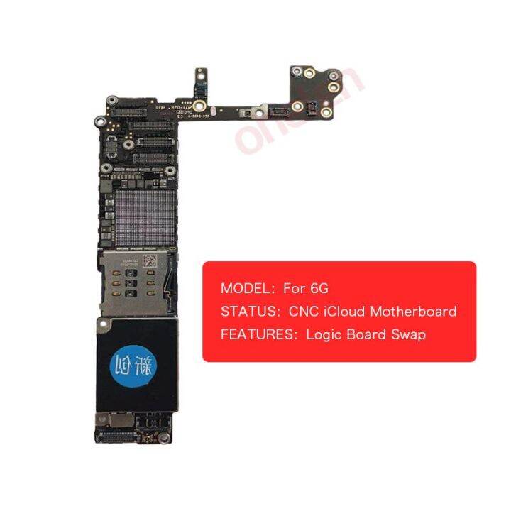 cnc-id-เมนบอร์ดสำหรับ-iphone-6-6s-plus-เมนบอร์ด-icloud-swap-เอาออก-baseband-logic-board-โดยไม่ต้อง-nand