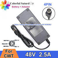 เดิม CWT 48โวลต์ MPS120S-VI เพาเวอร์อะแดปเตอร์ MPS120S-V1 4PIN แล็ปท็อปชาร์จ120วัตต์