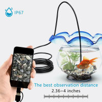 15m Car Endoscope for Android Smartphone 8mm Engine Borescope Inspection Mirror With Accessories Automotive Endoscopic Camera