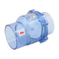 Non-Return Flap Valve Check Valve ชุดครัวท่อระบายน้ำ Deodorization Flap UPVC 50มม. โปร่งใสตรวจสอบวาล์ว Drain