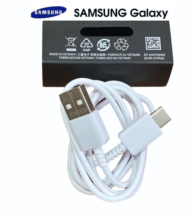 สายชาร์จ แท้ Samsung Usb TypeC S10/A20/A30/A50/A70/A20S/A30S/A50S รองรับเทคโนโลยี FAST CHARGER ประจำรุ่นได้ ของแท้ 100%