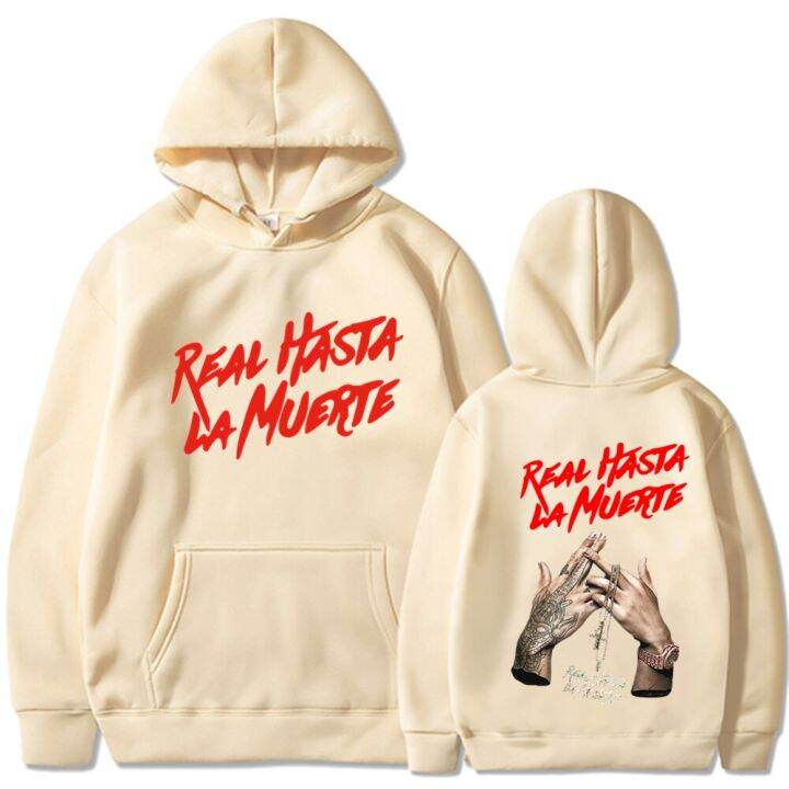 anuel-aa-hoodie-cetak-mantelเสื้อกันหนาวnyata-hasta-la-muerteเครื่องแต่งกายolahraga-kasual-pria-wanita-pakaianอะนิเมะpullover-hoodie