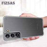 สำหรับ Samsung Galaxy S21 S20 FE 5กรัม/S23 S23 + บวก5กรัม/S23พิเศษ5กรัมซิลิโคน TPU เปลือกเคสนิ่มใส่โทรศัพท์ถุงลมนิรภัย PC ป้องกันการหล่นโปร่งแสงด้านหลังเคสโทรศัพท์