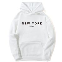 New Yorkผู้หญิงแขนยาวHoodedเสื้อกันหนาวHoodies 2020ตัวอักษรใหม่พิมพ์Toรักษาความอบอุ่นชายวัยรุ่นนักเรียนเสื้อผ้าใส่ลำลองสำหรับฤดูใบไม้ร่วงฤดูหนาวเสื้อพูลโอเวอร์กีฬาTops