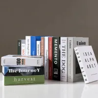 New Simple Art Fake Book Simulation Book Ornaments Atmosphere Pose Props Office Study Porch Decorations
