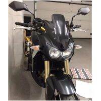 สำหรับ Kawasaki Z1000 Z 1000 2003 2004 2005รถจักรยานยนต์2006ฟองคู่หน้าจอกระจกรถยนต์กันลมสีดำ