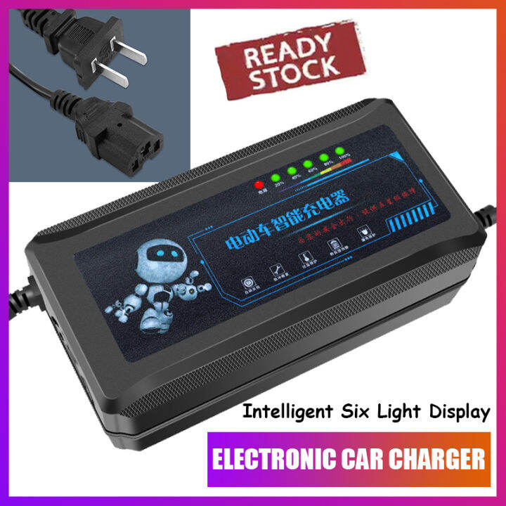 Lead Acid Intelligent Ebike Charger 48V 60V 12AH 20AH Bicycle Electric ...