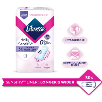 Libresse Longer & Wider Slim Panty Liner (3x30s)