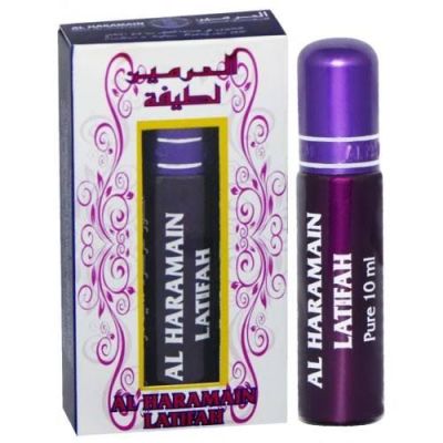 น้ำ​หอม​อาหรับ​แท้ Al Haramain Perfumes​ Latifah น้ำหอม 10ml น้ำหอมพกพา​ น้ำหอม​ผู้หญิง​