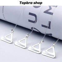 Topbra_shop ปรับที่มองไม่เห็นโปร่งใส Bra สายคล้องคอผู้หญิง Bra อุปกรณ์เสริมสายรัดซิลิโคนคุณภาพสูงชุดชั้นในสายคล้องไหล่ CDG13