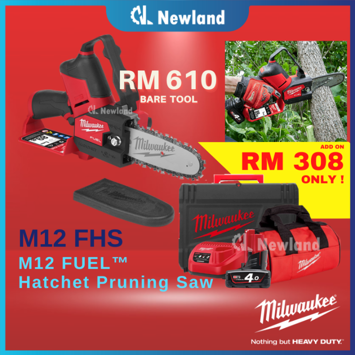 Milwaukee M12 Fuel Chainsaw Battery / Mini Chainsaw / Cordless Chainsaw / Hatchet Pruning Saw 6