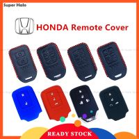 【ใหม่】100 Genuine Leather Key Cover For Honda Civic FC-4 Bottons