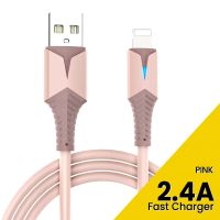 สายสำหรับ Iphone Usb 13 12 11 Pro Max ที่ชาร์จ Xr 6S 7สายชาร์จข้อมูลของเหลวแบบเร็ว8 Xs 5S สาย X Usb