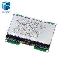 Greatzt 12864-06d Lcd12864 12864โมดูล Lcd การเชื่อมต่อแบบอักษรจีนหน้าจอเมทริกซ์จุดอินเตอร์เฟซ Spi