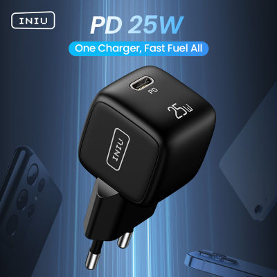 INIU USB C Wall Charger Mini 25W PD Fast Charging Adapter for 13 12 11 Pro Max X Samsung S21 S20 S10 Pixel LG