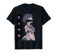 Vaporwave Waifu Cotton T-shirt For Men Anime Streetwear Gildan