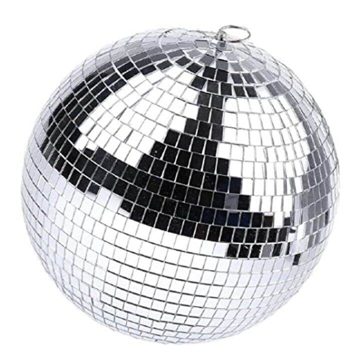 Mirror Disco Ball with Hanging Ring for Light Effect Party, Home ...