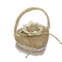 hotx【DT】 European Wed Ceremony Basket Wedding Marriage Decoration Supplies