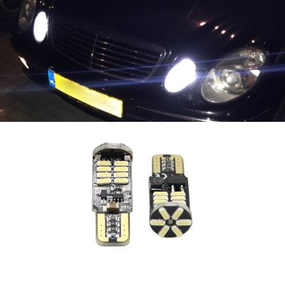 【CW】2x T10 194 168 W5W LED Bulb Sidelight No Error For Mercedes Benz W202 W220 W124 W211 W222 X204 W164 W204 W203 W210 Parking Light