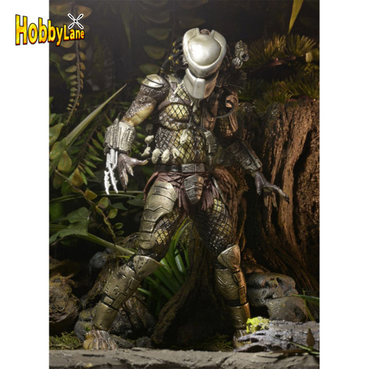 hb-คลังสินค้าพร้อม-ตุ๊กตาการ์ตูนสำหรับเด็กสำหรับภาพยนตร์-the-predator-ultimate-jungle-hunter-action-figure-การตกแต่งที่ละเอียดอ่อน