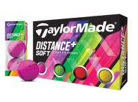 โปรโมชั่นพิเศษ ซื้อ 2 กล่อง แถม 1 กล่อง TaylorMade Distance+ Soft Golf Ball ( Multi Colour ) รหัส M71747-NS DISTANCE + SOFT (สี) จัดส่งฟรี