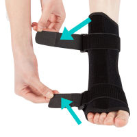 Plantar Fasciitis Dorsal Night &amp; Day Splint Foot Orthosis Stabilizer ปรับ Drop Foot Orthotic ce สนับสนุน Pain Relief