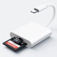 【บางกอกสปอต】OTG IP to SD+TF card เครื่องอ่านบัตรเครื่องอ่านกล้องการ์ด TF card reader