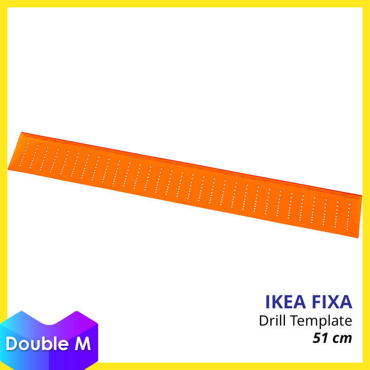 🇸🇪 IKEA FIXA Highimpact Polystyrene Plastic Drill Template 51 cm