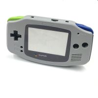 สีขาวเทาสำหรับเปลี่ยนหน้าจอปลอกหุ้มเกมเด็กชาย Nintendo ล่วงหน้าสำหรับ Gba