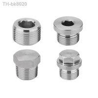 ✺  M8 10 12 14 16 18 20 22 24 25 27 30 -60 Metric Male Countersunk Flange Hex Square End Plug Cap 304 Stainless Steel Pipe Fitting