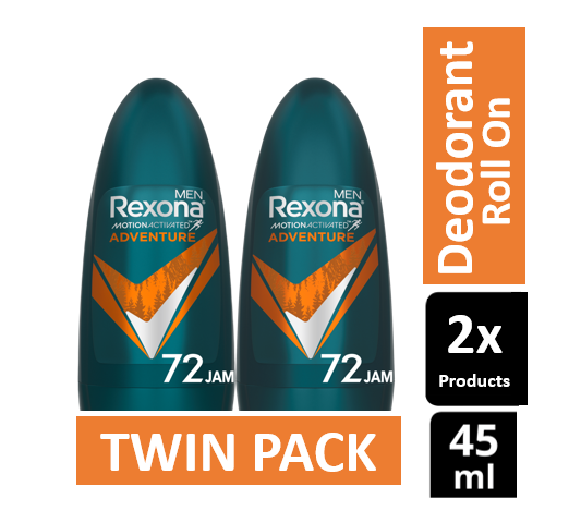 Rexona Men Deodoran Roll On Antiperspirant Adventure 45ml