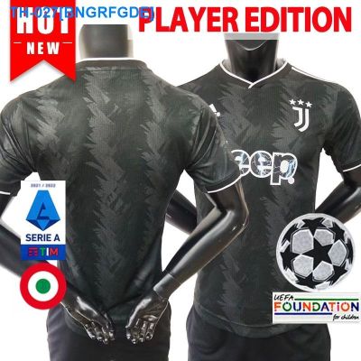 ✳✼ 2022 2023 Juventus Away Football shirt High Quality Player Edition Mens Sports Short Sleeve Jersey With Patch