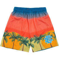 2023 new2022s Sunset Palm Tree EE Shorts Steam Wave Shorts Mesh Breathable American Style But Knee Shorts