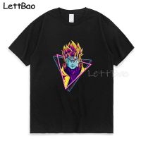 Jojos Bizarre Adventure Dio Brando Men T Shirt Cotton Black Printed Tshirt Hop Tee 100% Cotton Gildan