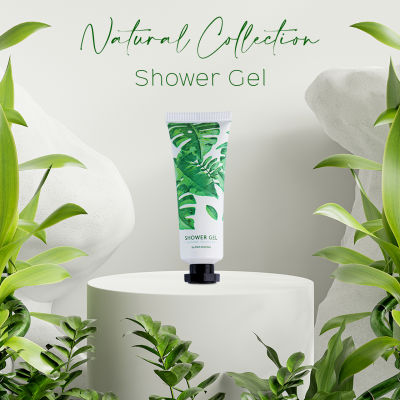 ครีมอาบน้ำโรงแรม เจลอาบน้ำ รุ่น Natural Shower Gel [แพ็คชนิดละ125ชิ้น] ของใช้ในโรงแรม ของโรงแรม อเมนิตี้ Hotel Amenities