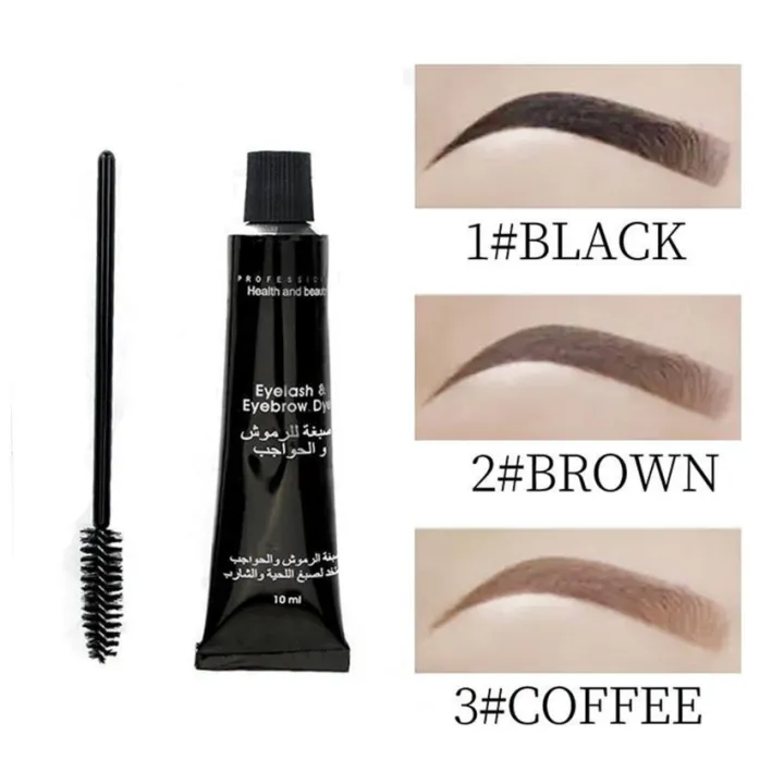 Eyebrow Dye Kit Long Lasting Eyebrow Dye Activator And Brush