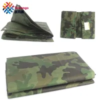 Tewango Waterproof PE Ground Covering Camo Tarp Camping Camouflage Tarpaulin Rainproof Cloth Outdoor Tent Shelter Shade Sail