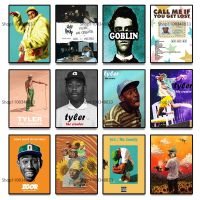 Tyler The Creator Albums Series Flower Boy/idor ภาพวาดผ้าใบ Wall Art โปสเตอร์สำหรับห้องนอน Bar Cafe ตกแต่งบ้าน