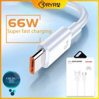 [HOT 2023] RYRA 6A USB ประเภท C Super-สายชาร์จแบบเร็ว USB ชาร์จอย่างรวดเร็วข้อมูลสายไฟสำหรับ Huawei P40 P30 Mate 40 Xiaomi Mi Oneplus Realme