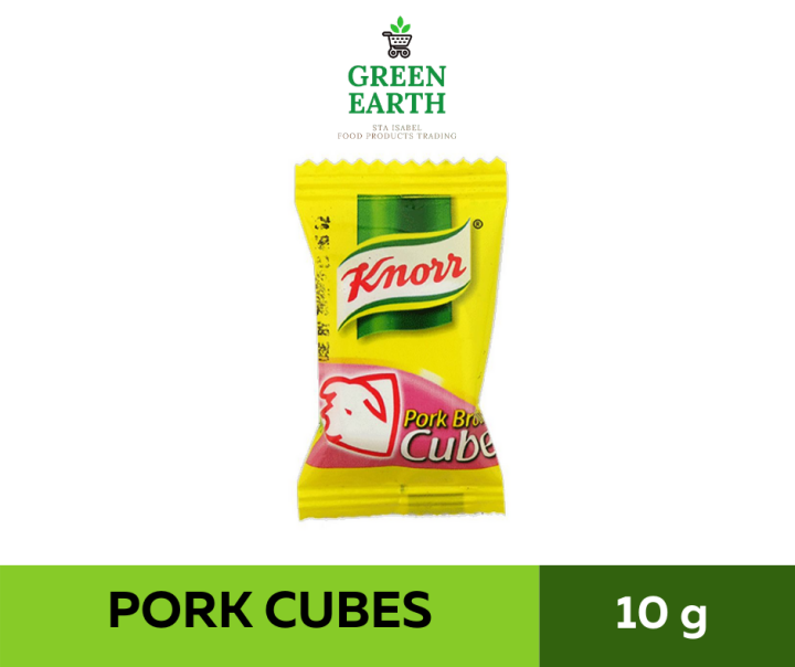 Green Earth Knorr Pork Cubes 10g Lazada Ph