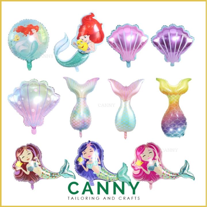 (1pcs) Mermaid Foil Balloon Mermaid Birthday Balloon Theme / Mermaid ...