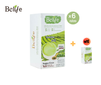 (6 กล่อง แถมฟรี 1 กล่อง) Belife Matcha Green tea - บีไลฟ์ชาเขียวมัจฉะ