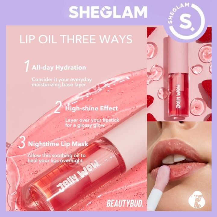 SHEGLAM HYDRATING LIP OIL-BERRY INVOLVED | Lazada PH