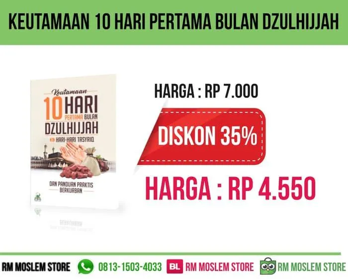 Buku Keutamaan 10 Hari Pertama Di Bulan Dzulhijjah | Lazada Indonesia