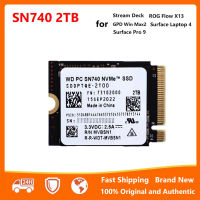 [Ready to Ship] Western Digital WD SN740 2TB M.2 NVMe 2230 PCIe 4.0x4 SSD for Steam Deck / Surface Pro 9 / ROG Flow X13 / GPD Win Max2 / Surface Laptop 4