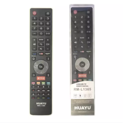 HUAYU RM-L1365 Applicable LCD evision Remote Controller work with Devant EN-31906D LCD LED Universal Remote Controller for hisense Replacement EN-31906D