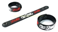 Get Scared wristband ริสแบนด์ งานแกะขึ้นโมล ปั้มนูน สองชั้น สวยงาม คุณภาพสุดๆ วัสดุ ยางซิลิโคน เกรดพรีเมี่ยม ปั๊มนูน พรีเมี่ยม 2-3 วันรับของ GSD194NNN